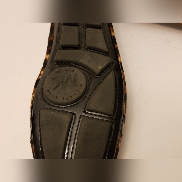 Michael Michael Kors Fulton Calf Hair Cheetah Print Ballerina Flats  Size 7.5 - Picture 10 of 11